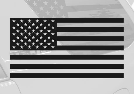Universal American Flag Decal